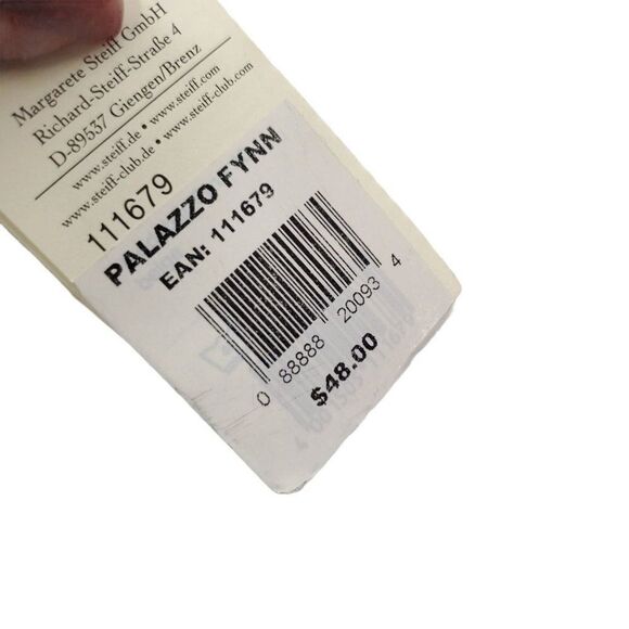 Steiff Fynn Teddy Bear Washable Cuddly Soft 16" 111679 New - Picture 4 of 7